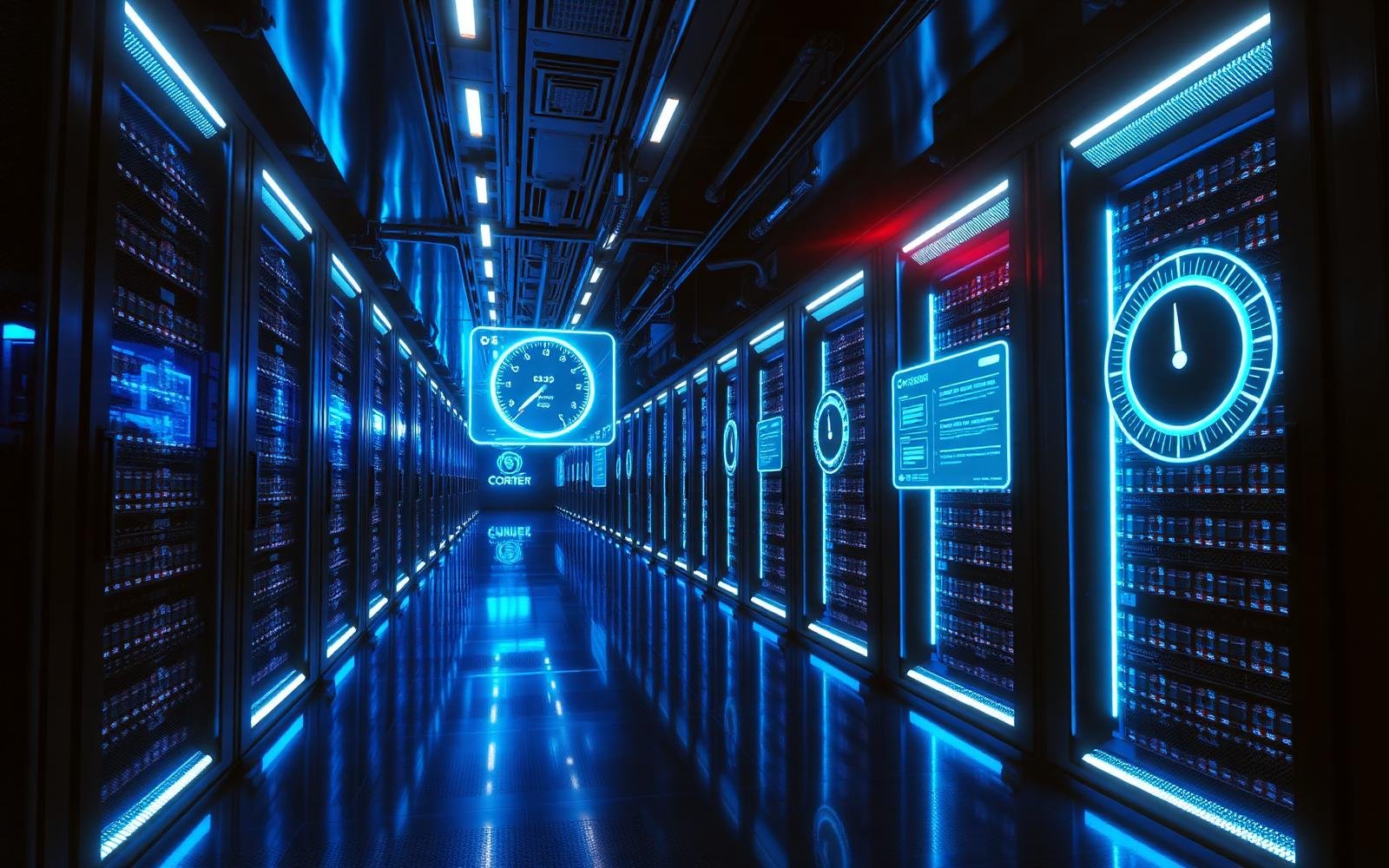 High-speed WordPress hosting datacenter
